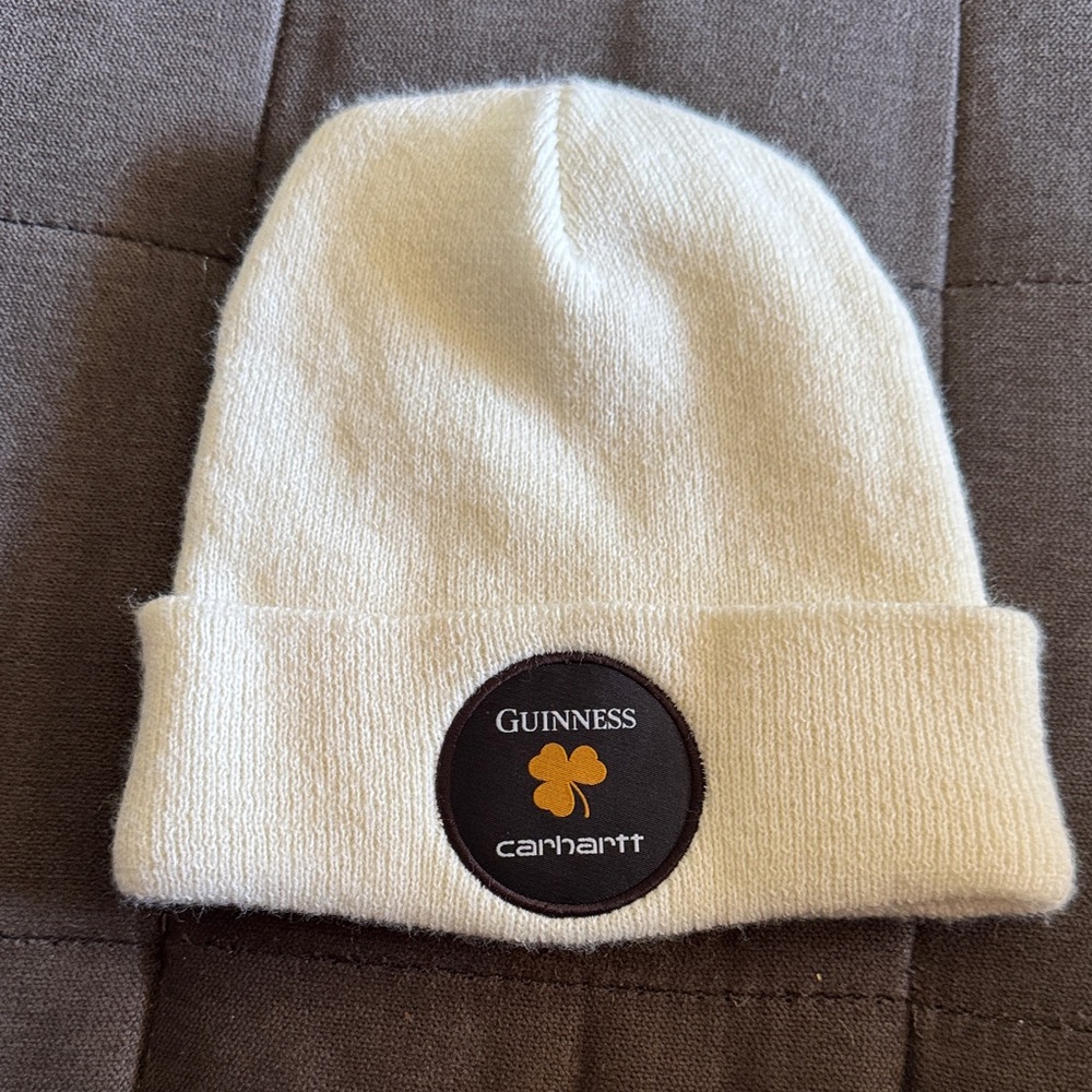 Carhartt Off-White Beanie Special Edition Guinness